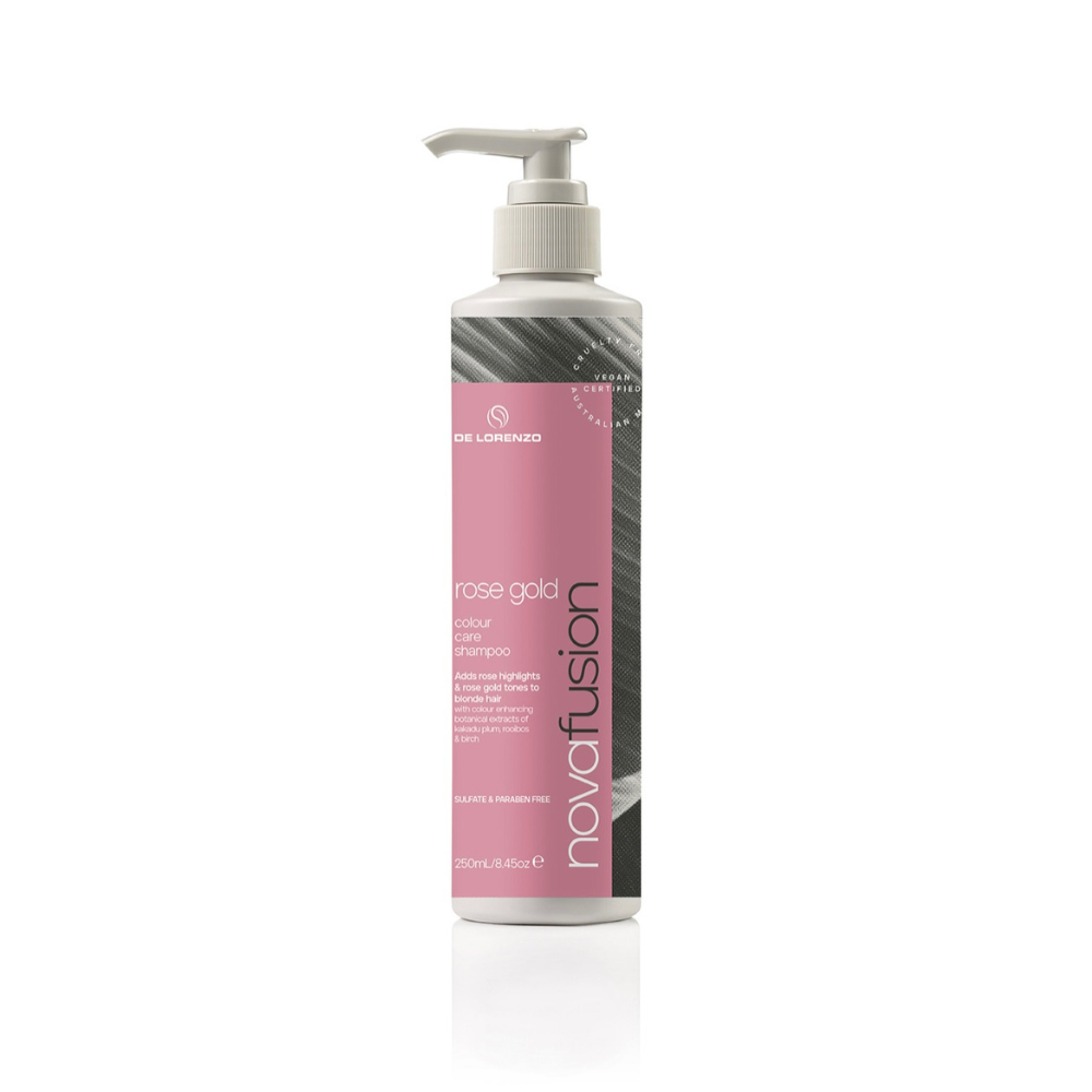 De Lorenzo Novafusion Rose Gold Shampoo 250ml