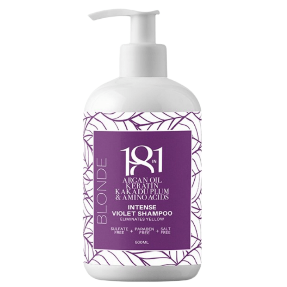 18 in 1 Packs 18 IN 1 BLONDE INTENSE VIOLET SHAMPOO & MASK 500ML