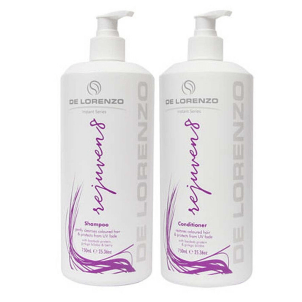 De Lorenzo Packs De Lorenzo Instant Rejuven8 Shampoo & Conditioner 750ml