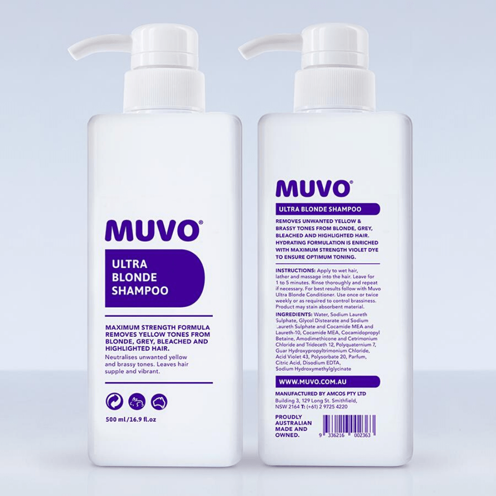 Muvo Shampoo Muvo Ultra Blonde Shampoo 500ml